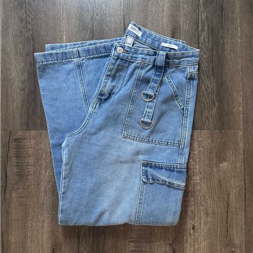 Forever 21 Blue Denim Jeans